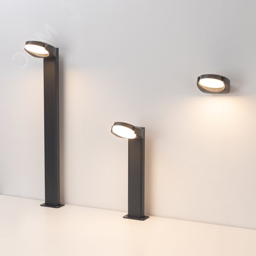 Светильник LGD-EYE-BOLL-H500-6W Warm3000 (GR, 117 deg, 230 В) (ARL, IP54 Металл, 3 года) - фото 4