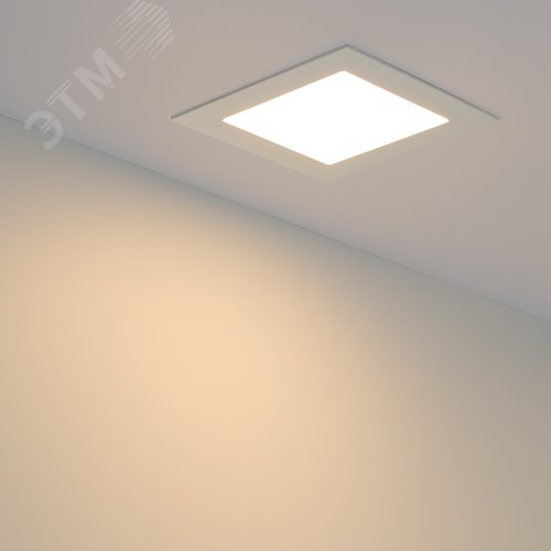 Светильник DL-142x142M-13W Day White (ARL, IP40 Металл, 3 года) 5