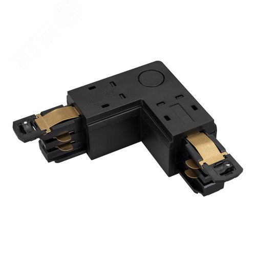 Коннектор угловой LGD-4TR-CON-L-INT-BK (D) (ARL, IP20 Пластик, 3 года) - Arlight