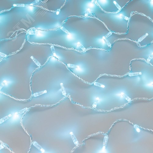 Гирлянда светодиодная декоративная ARD-STRING-CLASSIC-10000-CLEAR-100LED-STD Azure 230V, 7W ARDCL, IP65 - фото 4