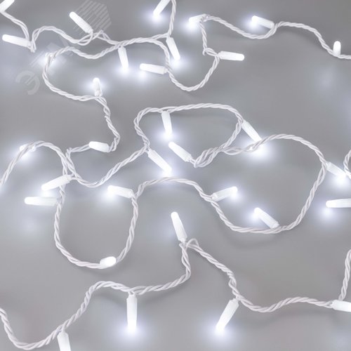 Гирлянда светодиодная декоративная ARD-STRING-CLASSIC-1000-WHITE-100LED-MILK-PULSE White 230V, 7W ARDCL, IP65 - фото 2