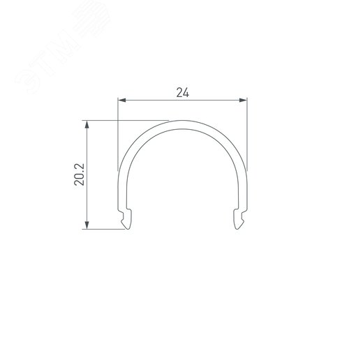 Экран G-LP полуматовый для PLS-GIP (ARL, Пластик) 2