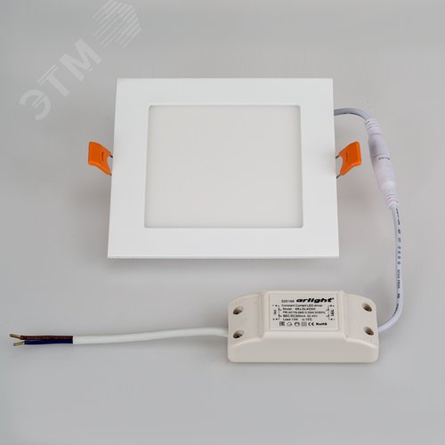 Светильник DL-142x142M-13W Day White (ARL, IP40 Металл, 3 года) 2