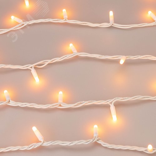 Гирлянда светодиодная декоративная ARD-STRING-PRO-10000-WHITE-100LED-MILK-LIVE RGB-DMX 24V, 10W ARDCL, IP65 - фото 2