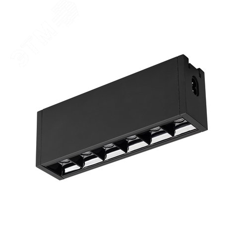 Светильник CLIP-38-LASER-S171-6W Day4000 (BK, 36 deg, 24V) (IP40 металл, 3 года)