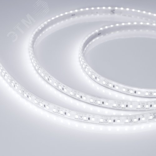 Лента герметичная RTW-PU-A120-10.5mm 12V White6000 (16.8 W/m, IP68, 2835, 5m) (Arlight, -) (029596(2)) - Arlight