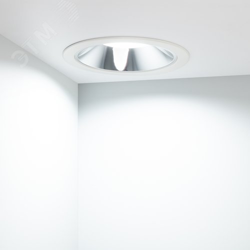 Светильник IM-STORM-R230-28W Day4000-MIX (WH, 80 deg, 230V) (IP20 металл, 3 года) - фото 3