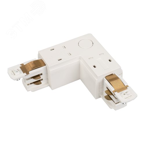 Коннектор угловой LGD-4TR-CON-L-INT-WH (D) (ARL, IP20 Пластик, 3 года) - Arlight