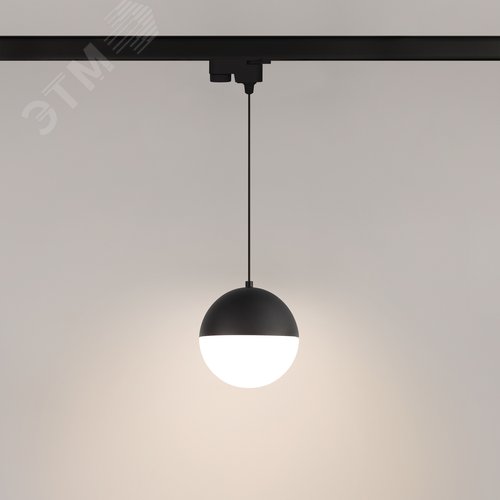 Светильник LGD-EMISFERO-TRACK-HANG-2TR-R150-11W Warm3000 (BK, 170 deg, 230V) (Arlight, IP20 Металл, 3 года) | 035944 | Arlight - фото 4