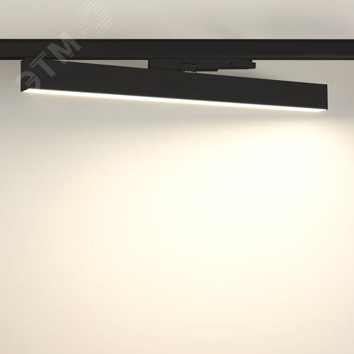 Светильник LGD-FLAT-4TR-S605-25W Warm3000 (BK, 100 deg, 230 В) (IP20 металл, 3 года) - фото 4