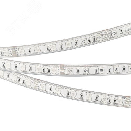 Лента LED RTW-5000PU-5060-60 24V RGB (12.5mm, 14.4W, IP68) (ARL, Закрытый) (029515)
