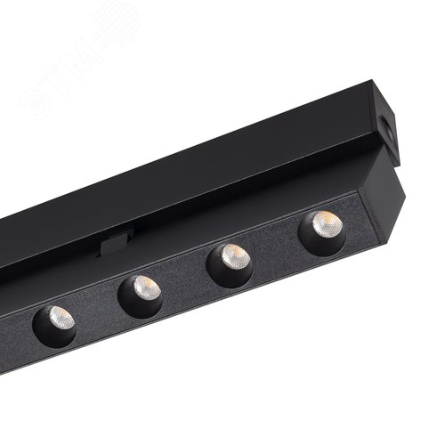 Светильник MAG-DOTS-FOLD-25-S400-12W Warm3000 (BK, 30 deg, 24V) ( IP20 Металл, 3 года) - Arlight