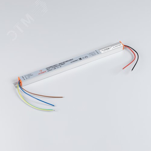 Блок питания ARV-24024-LONG-D (24V, 1A, 24W) (ARL, IP20 Металл, 2 года) - фото 2