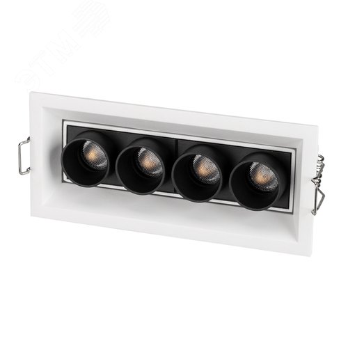 Светильник MS-ORIENT-BUILT-TURN-TC-S67x150-10W Day4000 (WH-BK, 30 deg, 230V) (ARL, IP20 Металл, 5 лет) - Arlight
