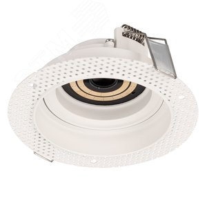Корпус PLURIO-BASE-BUILT-TRIMLESS-R120 (Arlight, WH, 1-2, 200mA) (030271) - Arlight