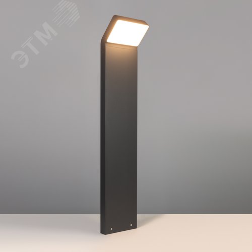Светильник LGD-ECRAN-BOLL-H900-9W Warm3000 (GR, 108 deg, 230 В) (ARL, IP65 Металл, 3 года) - фото 2