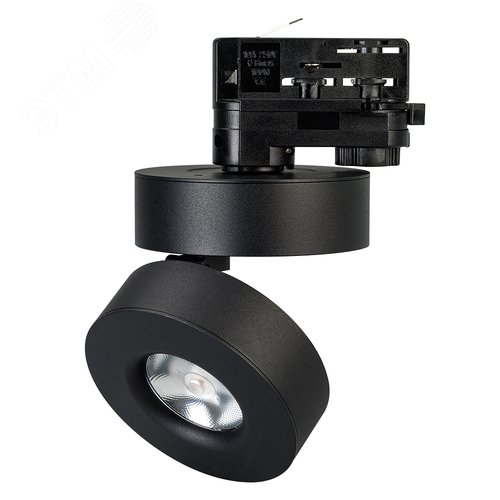 Светильник LGD-MONA-TRACK-4TR-R100-12W Warm3000 (BK, 24 deg) (IP40 металл, 3 года) - Arlight