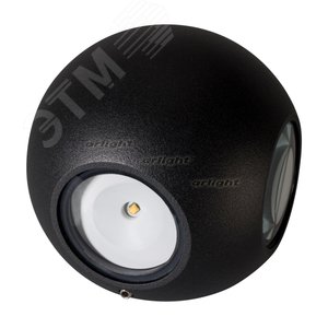 Светильник LGD-Wall-Orb-4B-8W Warm White (ARL, IP54 Металл, 3 года) (021818)