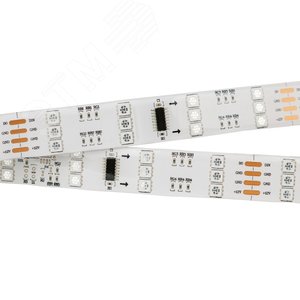 Лента SPI-5000SE 12V RGB (5060, 480 LED x3,1812) (Arlight, Закрытый, IP65) - Arlight