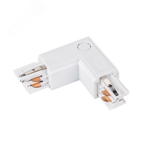 Коннектор угловой LGD-4TR-CON-L-INT-WH (C) (ARL, IP20 Пластик, 3 года) - Arlight