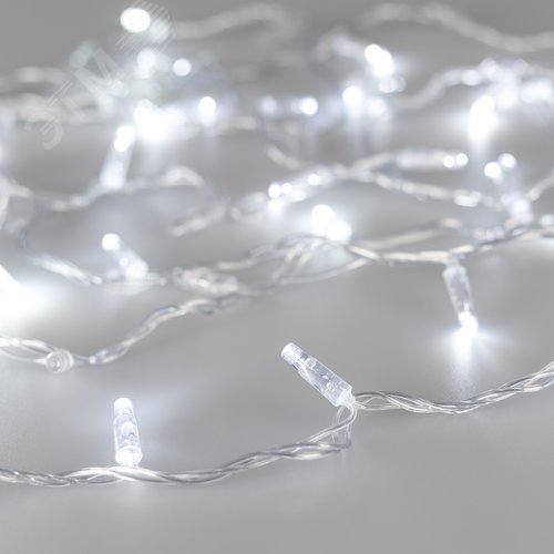 Гирлянда светодиодная декоративная ARD-STRING-CLASSIC-1000-CLEAR-100LED-PULSE White 230V, 7W ARDCL, IP65 - Arlight