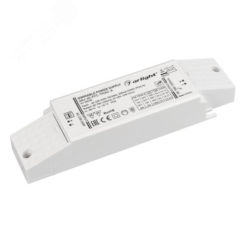 Блок питания ARJ-40-PFC-TRIAC-A (40W, 700-1050mA) (ARL, IP20 Пластик, 5 лет) (028185) - Arlight