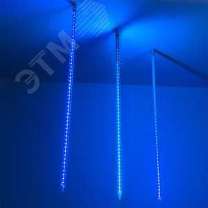 Гирлянда ARD-ICEFALL-CLASSIC-D23-1000-CLEAR-96LED-LIVE BLUE (230V, 1.5W) (ARDCL, IP65) (026102)