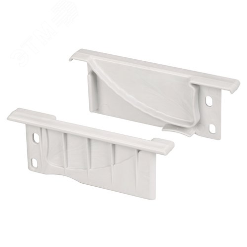 Заглушка для ALU-WALL левая с отверстием (ARL, Пластик)