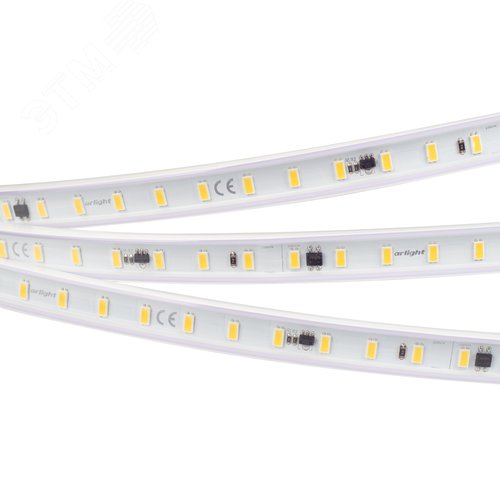 Лента LED ARL-50000PV-5630-72-230V Warm3000 (15mm, 14W/m, IP65) (ARL, 14 Вт/м, IP65)