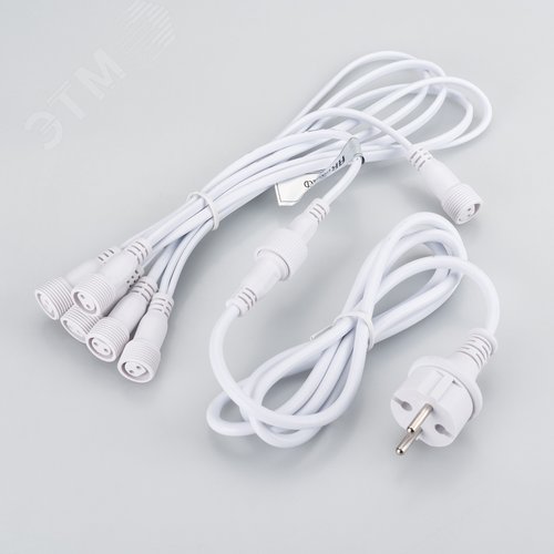 Провод питания ARL-MOONLIGHT-20AWG-2W-D4.5-CU-2000 White ARL, закрытый 15