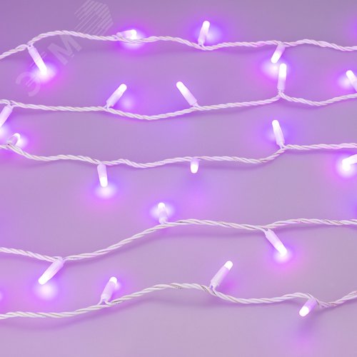 Гирлянда светодиодная декоративная ARD-STRING-CLASSIC-10000-WHITE-100LED-MILK-LIVE RGB-DMX 24V, 10W ARDCL, IP65 - фото 2