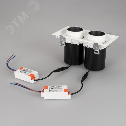 Светильник LTD-PULL-S110x210-2x10W Warm3000 (WH, 24 deg, 230V) (Arlight, IP20 Металл, 5 лет) (031362) - фото 6