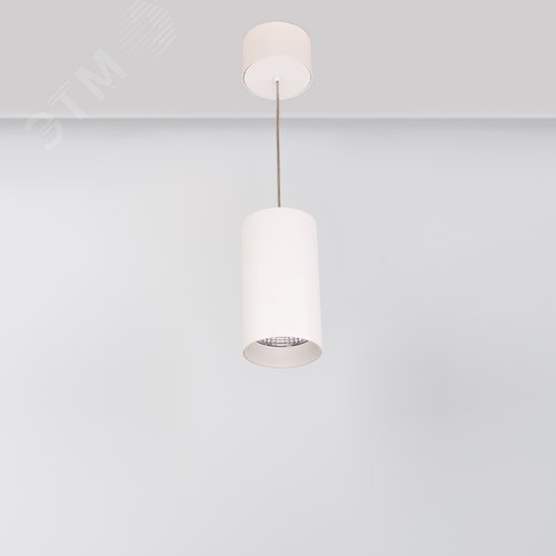 Светильник подвесной SP-POLO-R85-2-15W Day White 40deg (White, White Ring) (ARL, IP20 Металл, 3 года) - фото 4