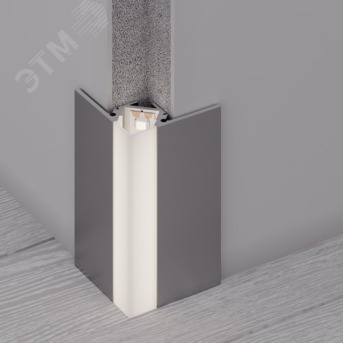 Профиль ARH-DECORE-S12-EXT-F-2000 ANOD внешний (ARL, Алюминий) 2