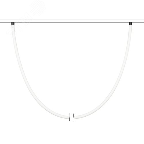 Светильник MAG-FLEX-TUBE-ELASTIC-L5000-70W Day4000 (BK, 360 deg, 48V) (IP20 металл, 3 года) - Arlight