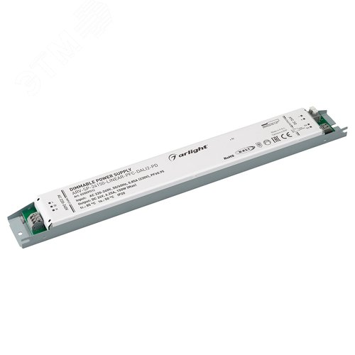 Блок питания ARV-SP-24150-LINEAR-PFC-DALI2-PD (24V, 6.25A, 150W) ( IP20 Металл, 5 лет) - Arlight