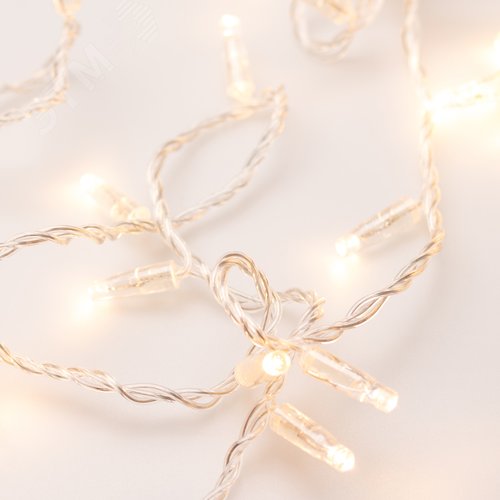 Гирлянда светодиодная декоративная ARD-STRING-CLASSIC-10000-CLEAR-100LED-STD WARM 230V, 7W ARDCL, IP65 3