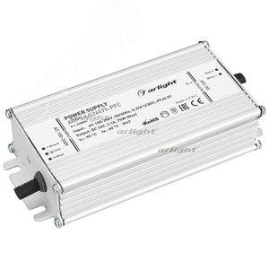 Блок питания ARPV-LG24075-PFC (24V, 3.1A, 75W) (ARL, IP67 Металл, 5 лет) - Arlight