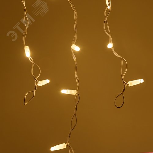 Гирлянда светодиодная декоративная ARD-EDGE-CLASSIC-2400x600-WHITE-88LED-STD WARM 230V, 6W ARDCL, IP65 2