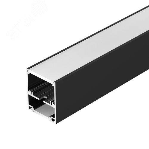 Профиль SL-ARC-5060-LINE-2500 BLACK (Алюминий) - Arlight