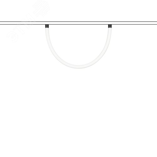 Светильник MAG-FLEX-TUBE-ELASTIC-L1000-14W Day4000 (BK, 360 deg, 48V) (IP20 металл, 3 года) - Arlight