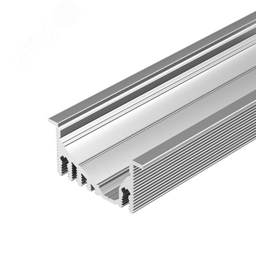 Профиль с экраном ALU-ASYMETRIC-2000 ANOD+FROST LENS (ARL, Алюминий) 2