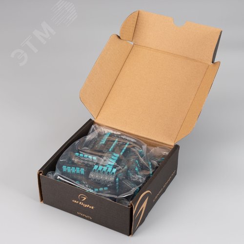 Диммер ARL-OVAL-DIM Black (12-24V, 3x10A, ПДУ Овал, RF, RJ45) (ARL, IP20 Металл, 3 года) - фото 11