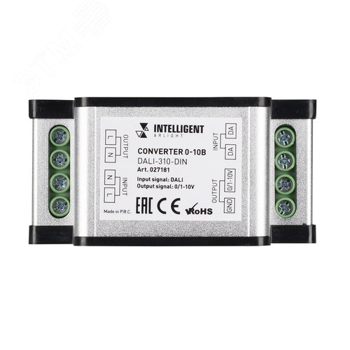 Декодер SMART-K23-DMX512-DIN 12-24 V, 3x6A ARL, IP20, пластик, 5 лет 3