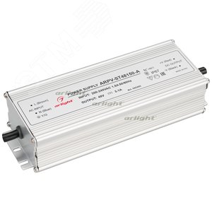 Блок питания ARPV-ST48150-A (48V, 3.1A, 150W) (ARL, IP67 Металл, 3 года) - Arlight