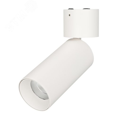 Светильник SP-POLO-SURFACE-FLAP-R65-8W Day4000 (WH-WH, 40 deg) (ARL, IP20 Металл, 3 года)