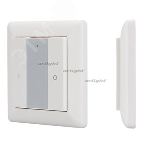 Панель Knob SR-2853K2-RF-UP White (3V, DIM, 1 зона) (ARL, IP20 Пластик, 3 года) (021458) - Arlight