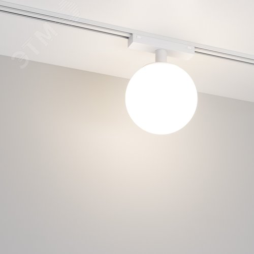 Светильник MAG-VIBE-SFERO-R120-6W Warm3000 (WH, 235 deg, 48V) (IP20 Металл, 5 лет) - фото 3
