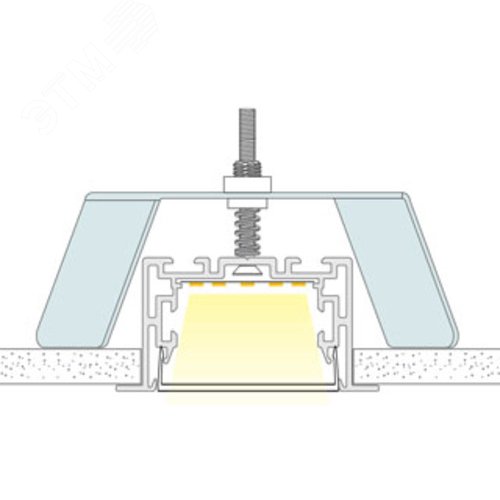 Держатель S2-LINIA69-F Set (ARL, Металл) 2