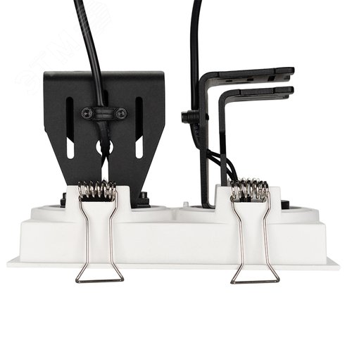 Светильник CL-SIMPLE-S148x80-2x9W Warm3000 (WH, 45 deg) (ARL, IP20 Металл, 3 года) 3